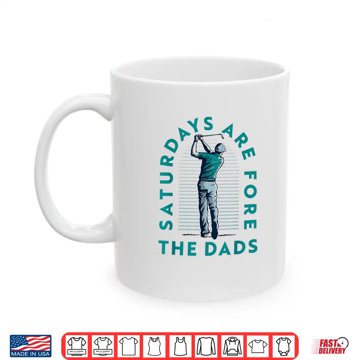 Saturdays For Dads Golfer Father’S Day Shirt Saturdays For Dads Golfer Father’S Day Shirt