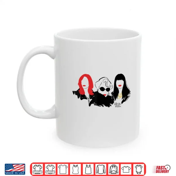 Mug The Devil Wears Prada Red Lip Trio Shirt