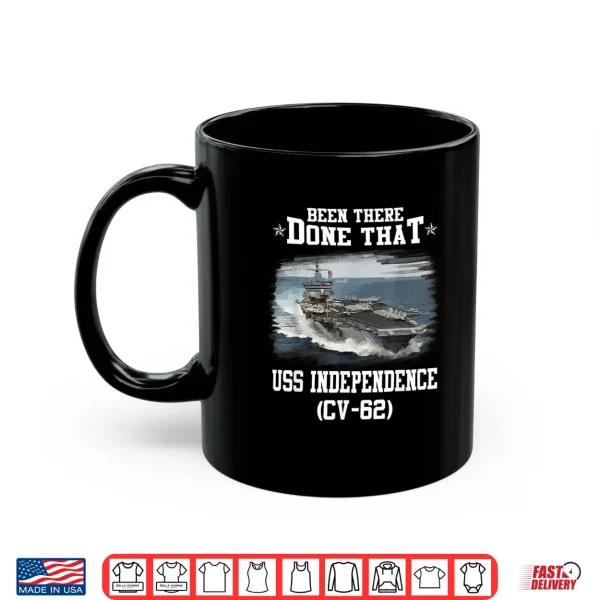Mug USS Independence CV 62 Veterans Day Father Day Gift Shirt