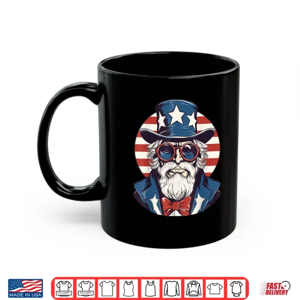 Uncle Sam With Patriotic Usa Flag American Independence Day Shirt 3 Mug Uncle Sam with Patriotic USA Flag American Independence Day Shirt