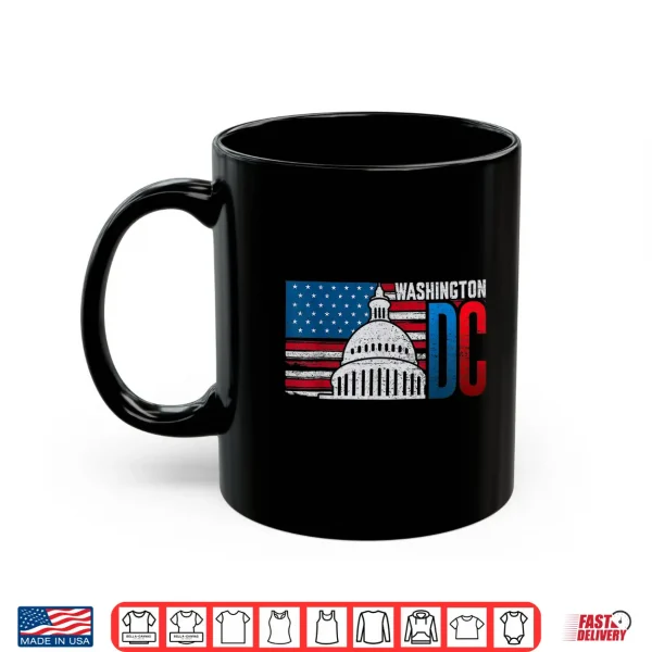 Washington Dc Capitol Hill American Flag Usa Pride Souvenir Shirt 3 Mug Washington DC Capitol Hill American Flag USA Pride Souvenir Shirt