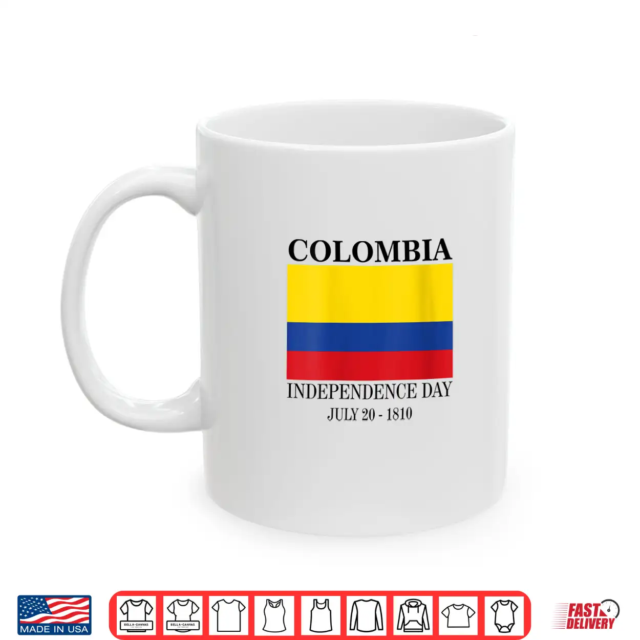 Womens Colombia Independence Day July 20 1810 Shirt Womens Colombia Independence Day July 20 1810 Shirt
