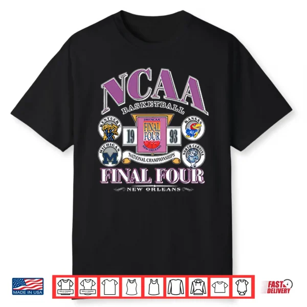 Ncaa Basketball Final Four New Orleans 1993 Shirt