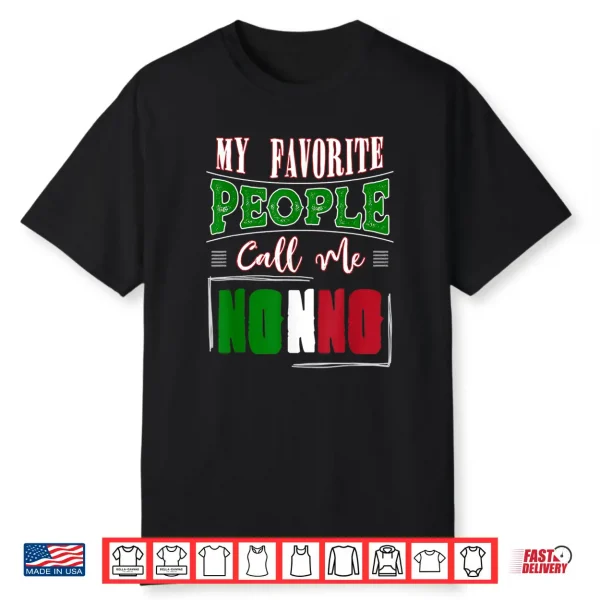 Nonno Birthday Gift Idea And Italian Grandpa Father’S Day Shirt