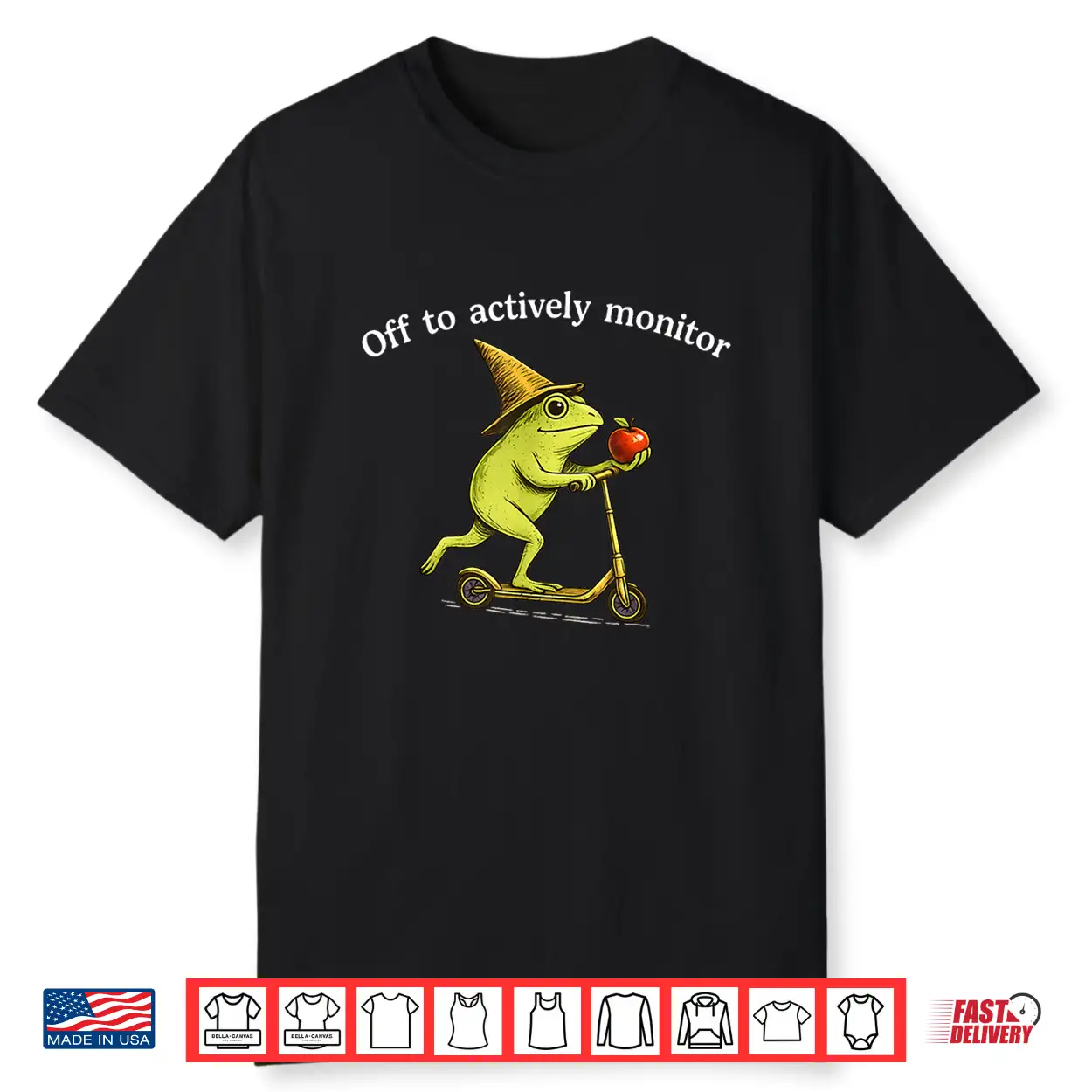 Off To Actively Monitor Funny Frog Scooter Teacher Testing Shirt Off To Actively Monitor Funny Frog Scooter Teacher Testing Shirt