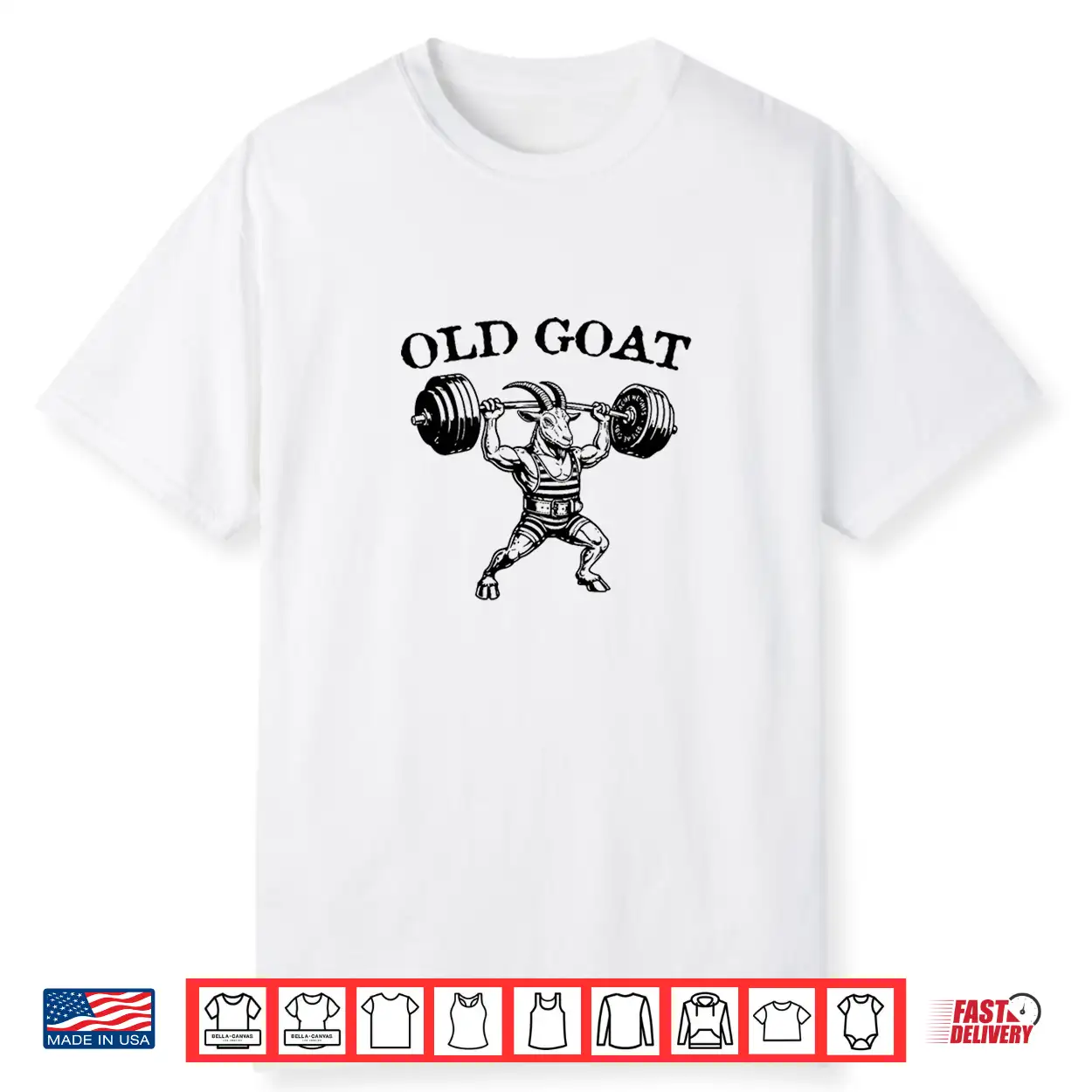 Old Goat Fun Bodybuilding Shirt Old Goat Fun Bodybuilding Shirt