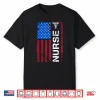 Patriotic Nurse 4Th Of July American Flag Independence Day Shirt