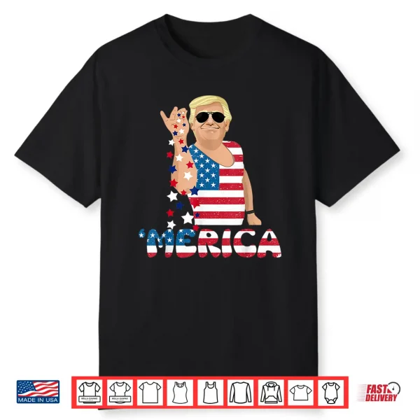 Patriotic Trump 4Th Of July America Freedom Independence Day Shirt