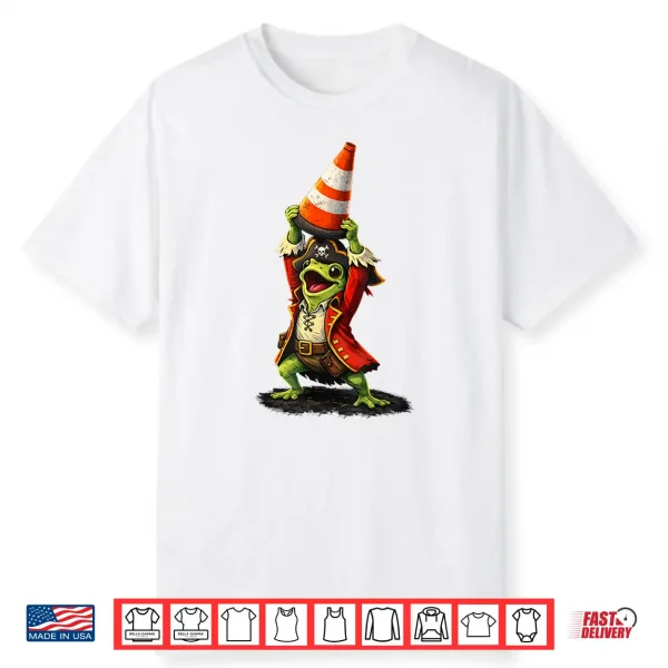 Pittsburgh Hoist The Traffic Cone Tee Shirt