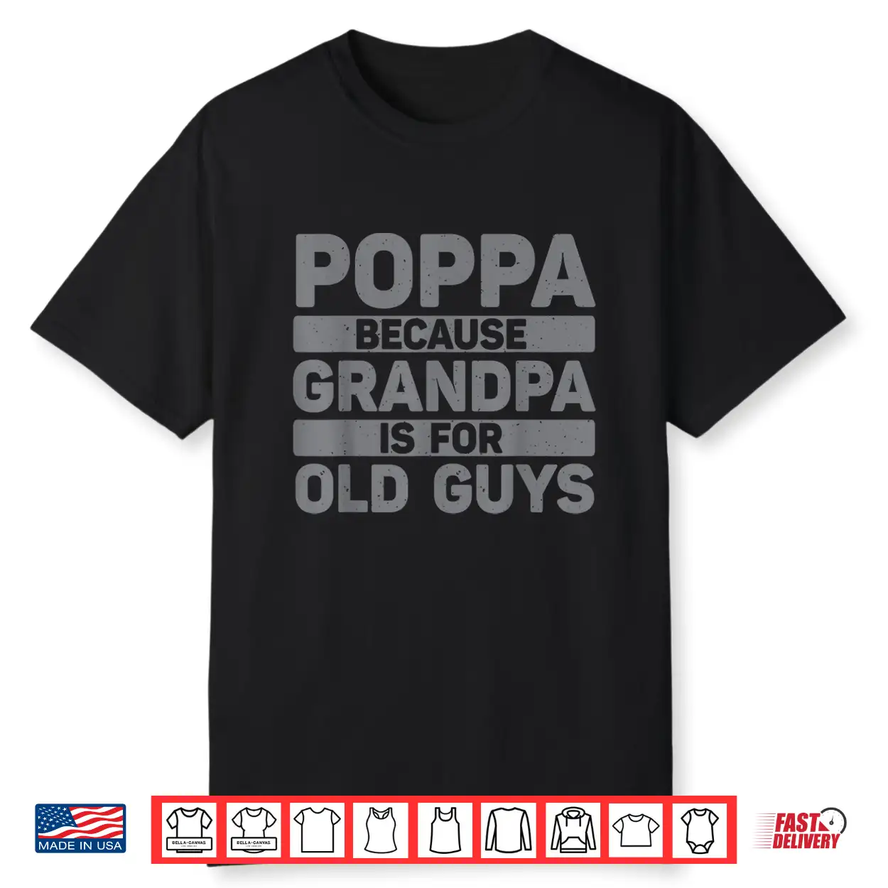 Poppa Design For Grandpa From Grandkids Father’S Day Poppa Shirt Poppa Design For Grandpa From Grandkids Father’S Day Poppa Shirt