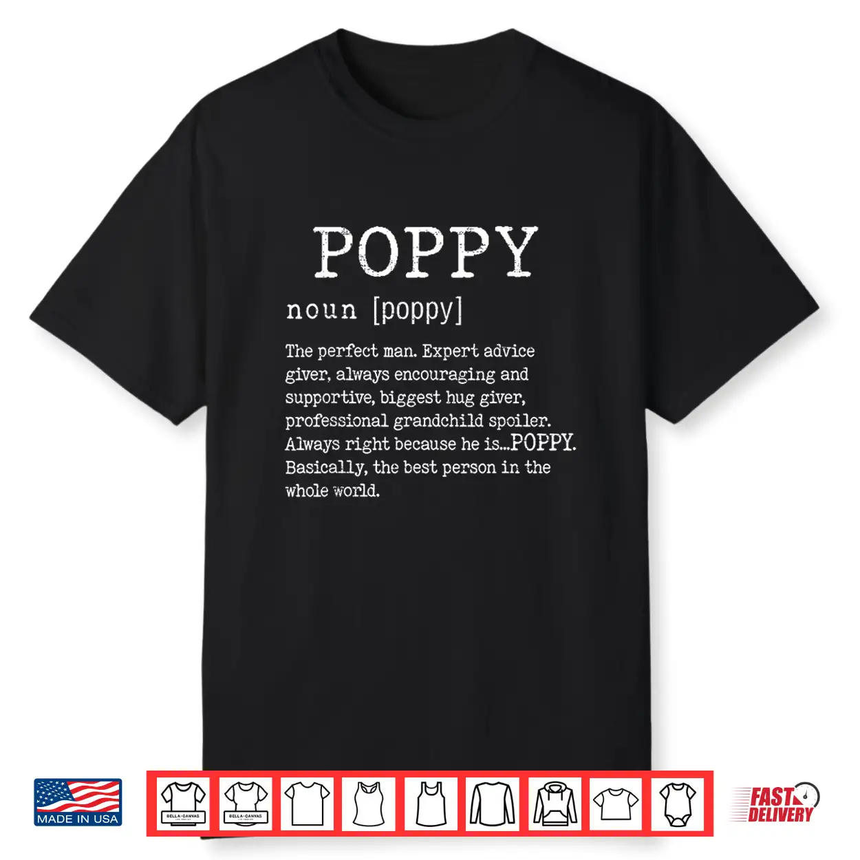 Poppy Definition Father’S Day Funny Grandpa Poppy Noun Shirt Poppy Definition Father’S Day Funny Grandpa Poppy Noun Shirt