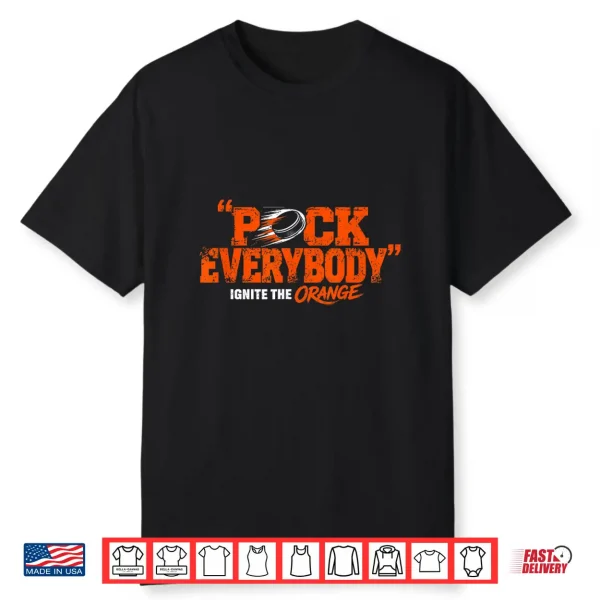 Puck Everybody Orange Shirt