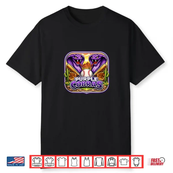 Purple Cobras Shirt