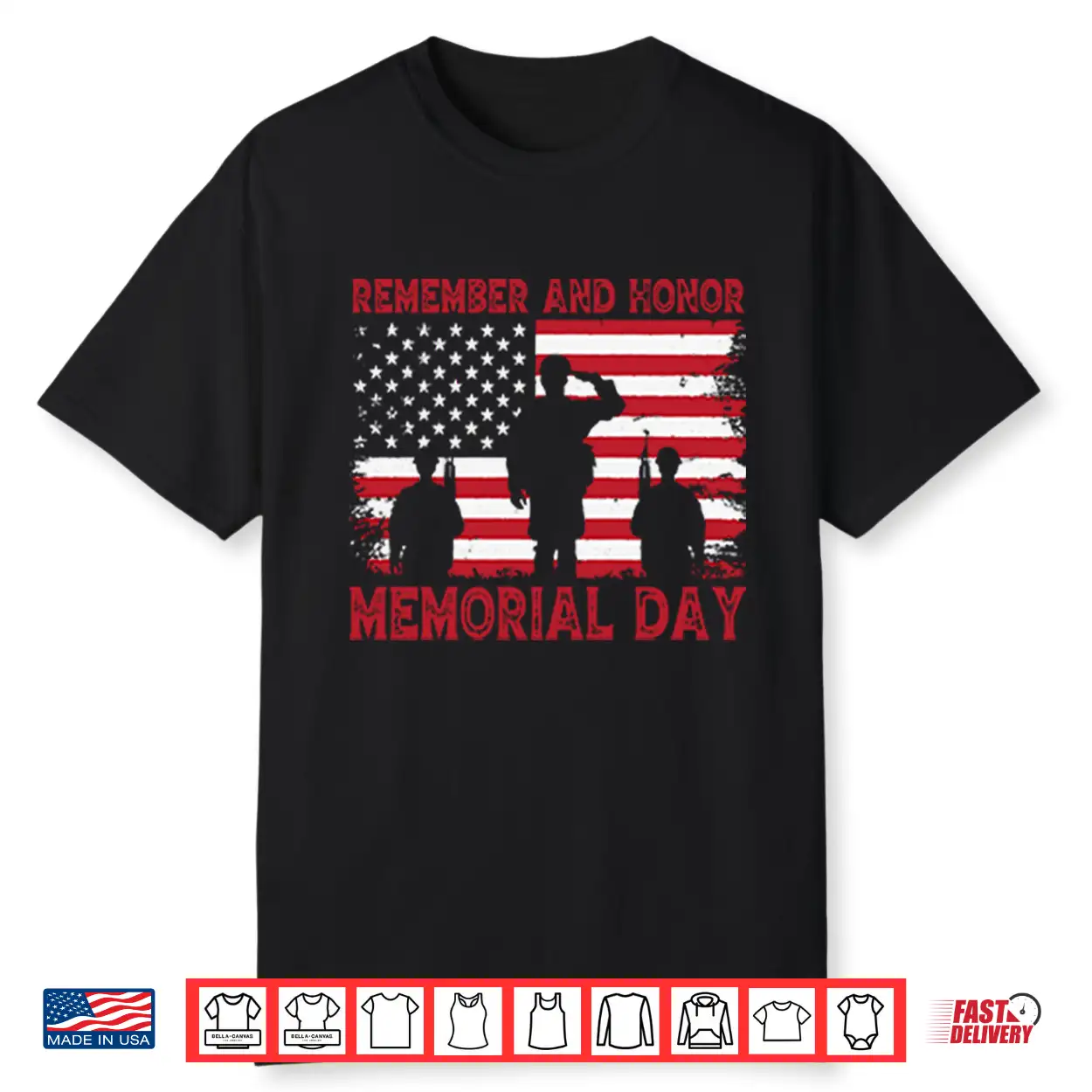 Remember And Honor Memorial Day American Flag Shirt Remember And Honor Memorial Day American Flag Shirt