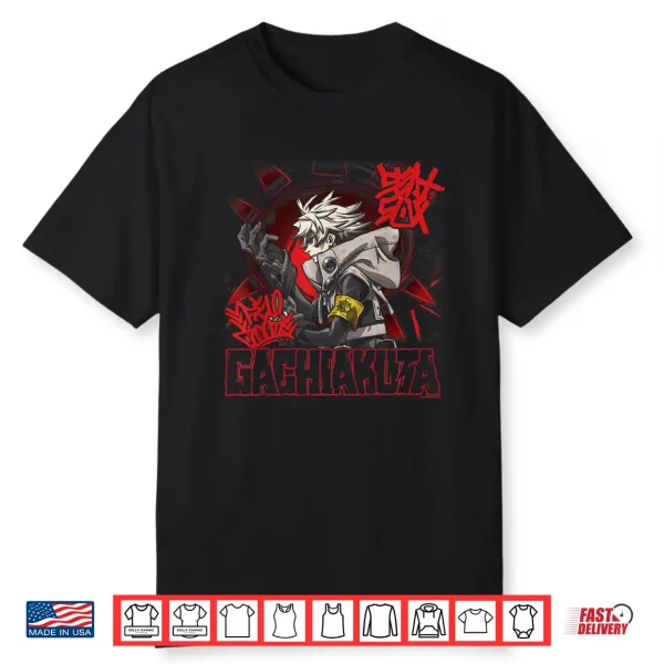 Rudo Graffiti With Eye Portrait And Logo Anime Shirt
