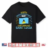 Saint Lucia 45Th Independence Day Lucian Pride St Lucia Flag Shirt