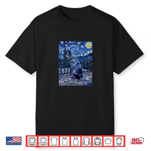 Starry Blue Heeler Shirt