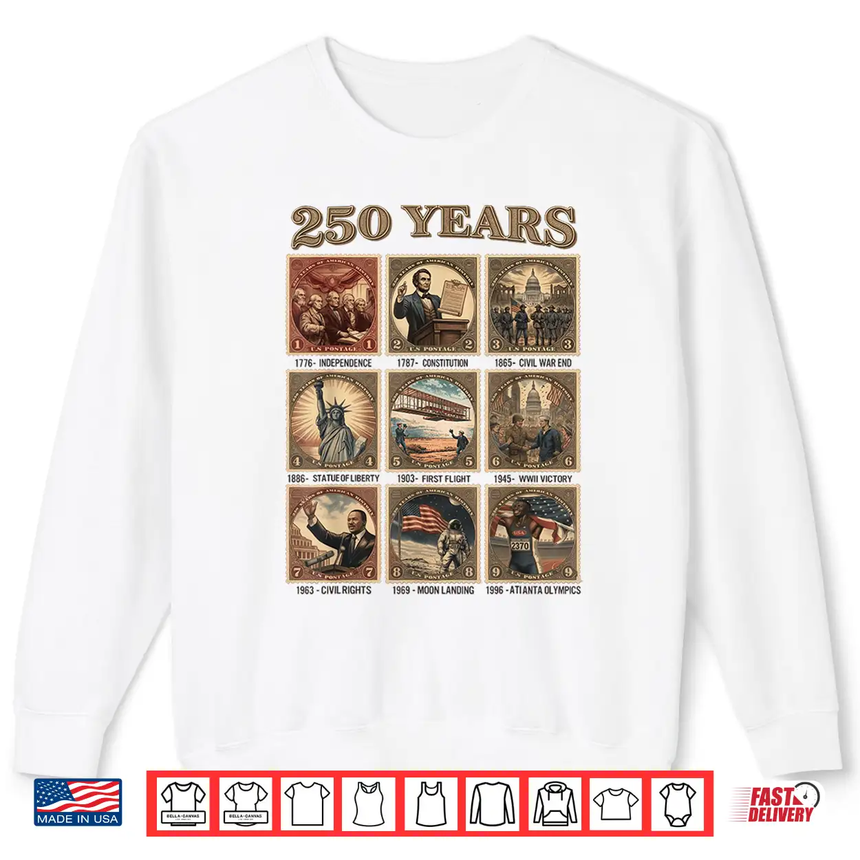 250 Years Of American History Shirts 1776 2026 4Th Of July Shirt 250 Years Of American History Shirts 1776 2026 4Th Of July Shirt