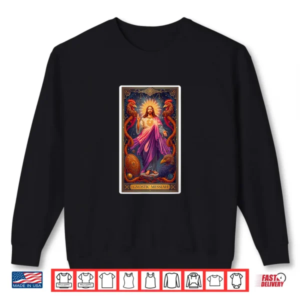 Sweatshirt A Gnostic Messiah Jesus Tarot Card Featuring Abraxas Shirt