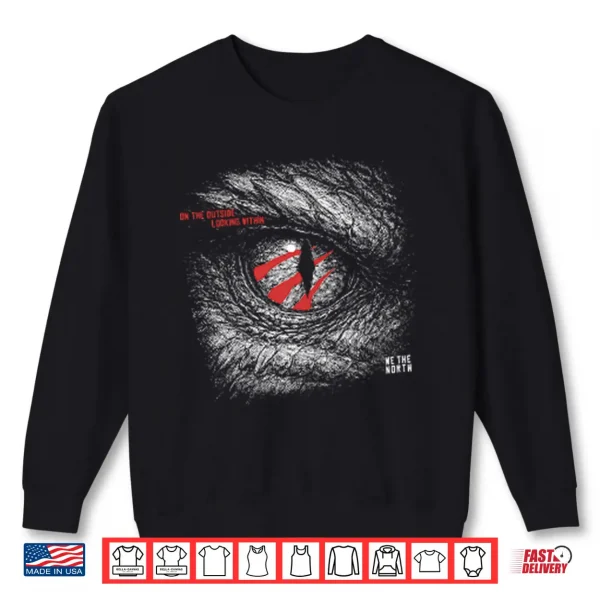 Sweatshirt Abstract Eye Graphic Shirt