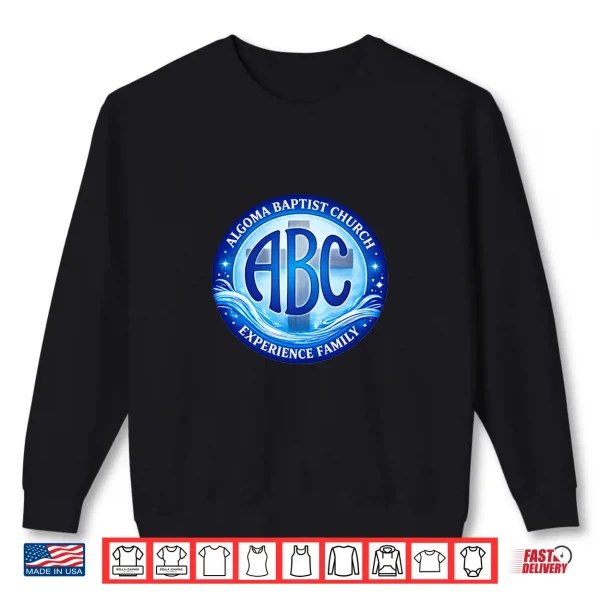 Sweatshirt Algoma. Baptist Church Logo Shirt