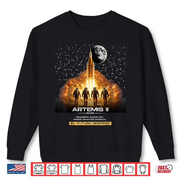Sweatshirt Artemis Launch to The Moon Graduation Day Shirt