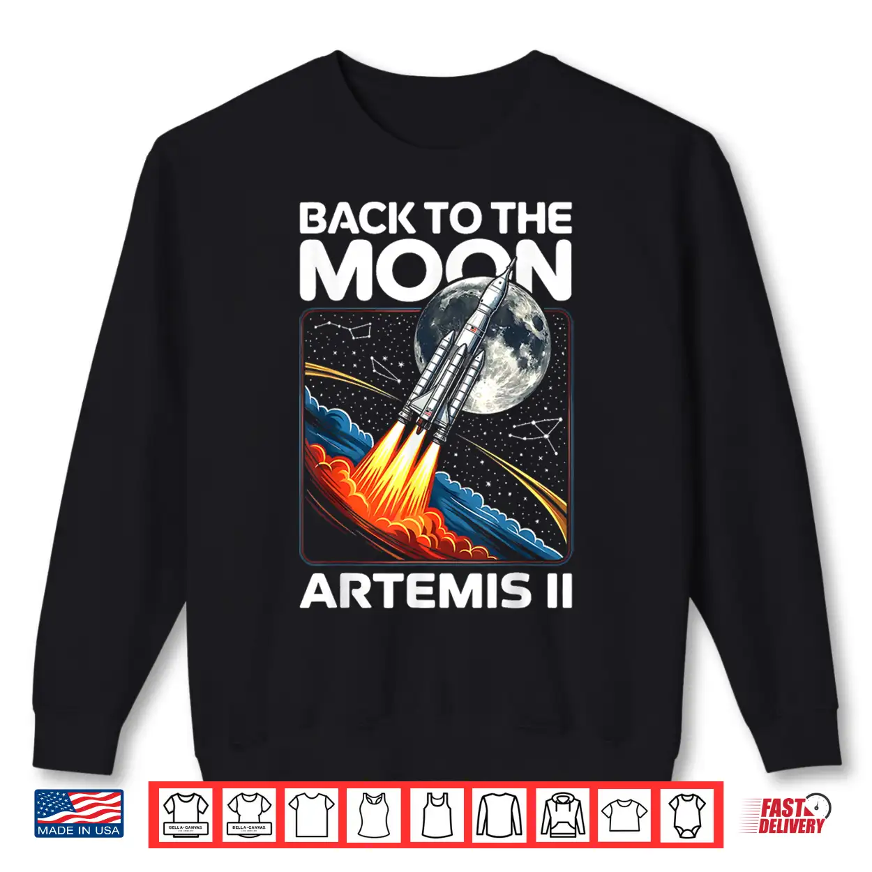 Artemis Two Launch Back To The Moon Twenty Twenty Six Shirt Artemis Two Launch Back To The Moon Twenty Twenty Six Shirt