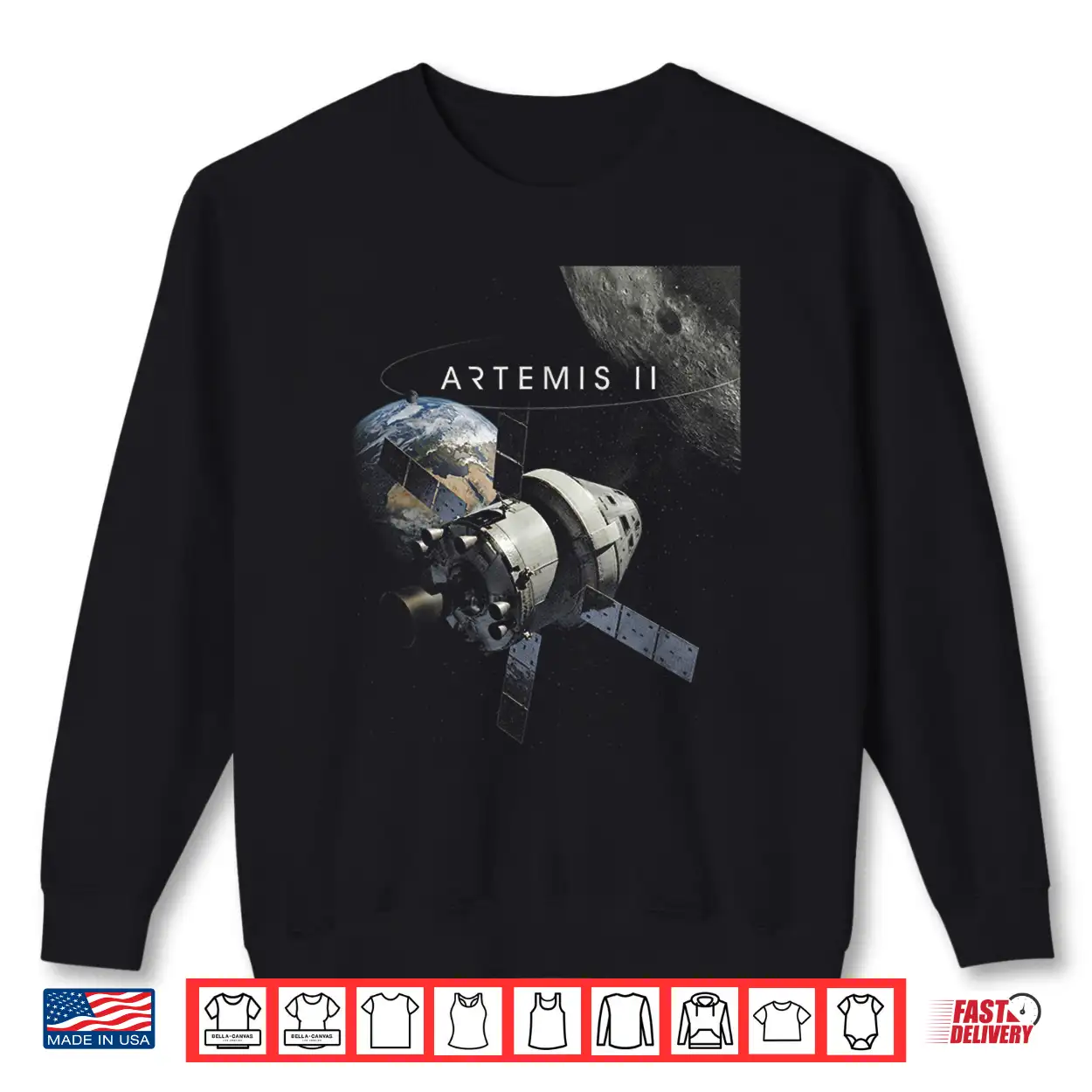 Artemis Two Twenty Twenty Six Rocket Launch Mission Shirt Artemis Two Twenty Twenty Six Rocket Launch Mission Shirt