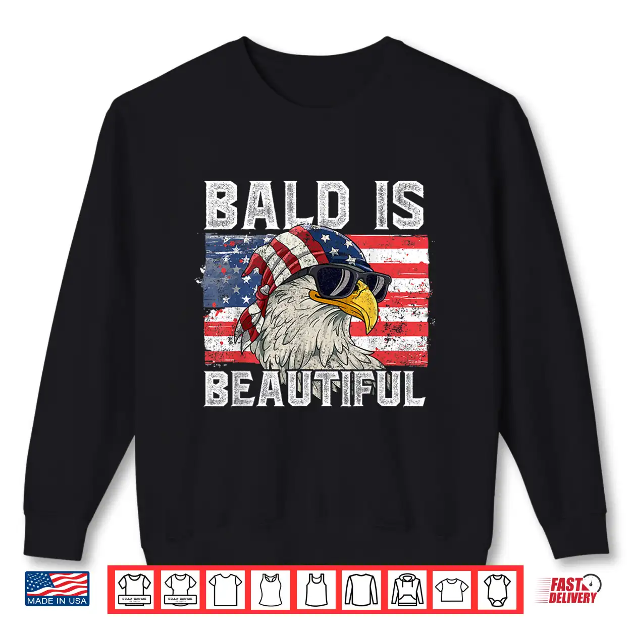 Bald Is Beautiful 4Th Of July Shirt Bald Is Beautiful 4Th Of July Shirt