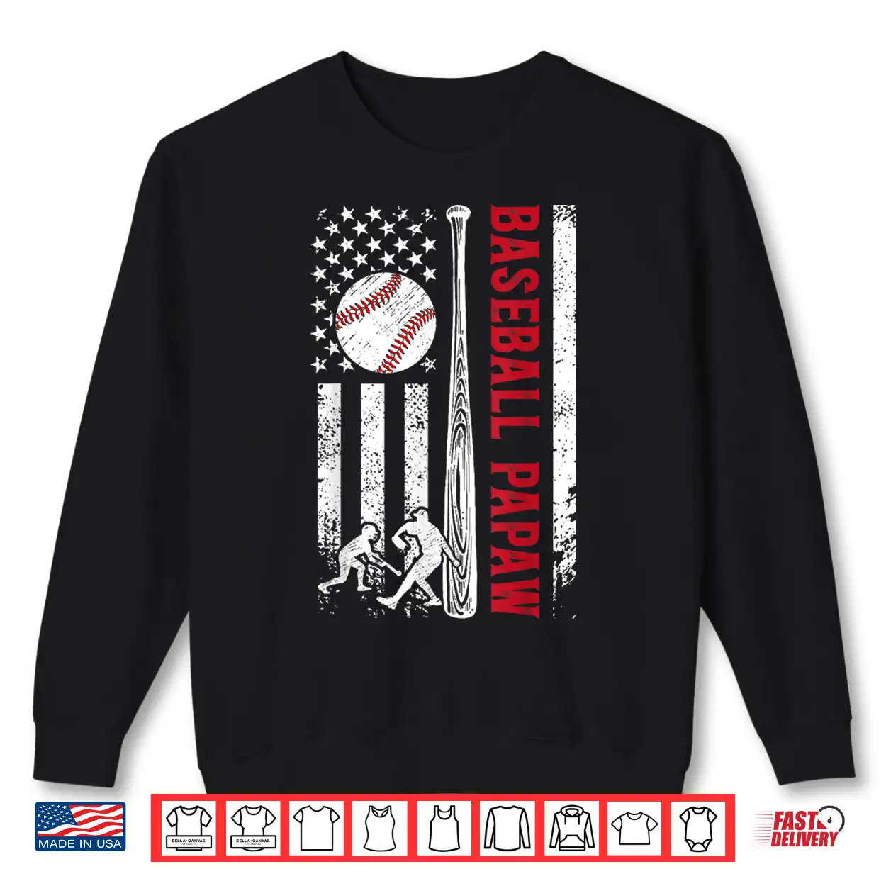 Baseball Papaw Us Flag Papaw Of A Baseball Player Papaw Shirt Baseball Papaw Us Flag Papaw Of A Baseball Player Papaw Shirt
