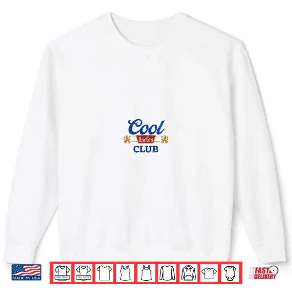 Sweatshirt Cool Uncles Club Best Uncle Ever Funny Pocket Fathers Day Shirt