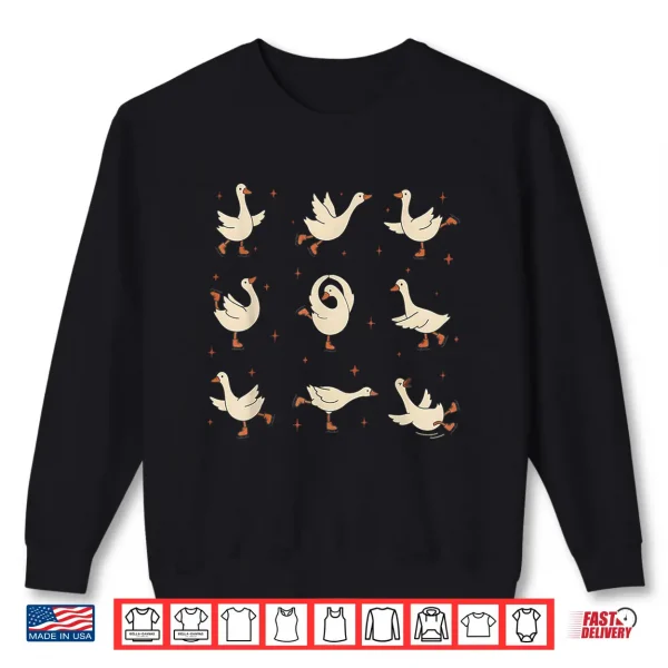 Cute Skating Silly Goose Skater Figure Skating Sport Lover Shirt 2 Sweatshirt Cute Skating Silly Goose Skater Figure Skating Sport Lover Shirt