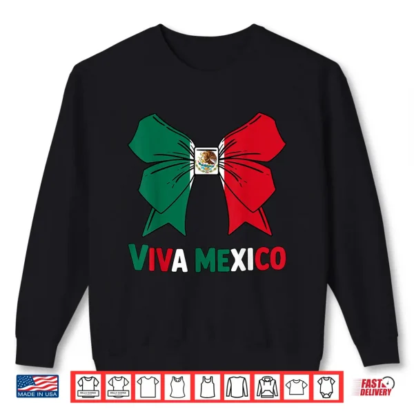 Sweatshirt Cute Viva Mexico Toddler Girls Mexican Flag Independence Day Shirt