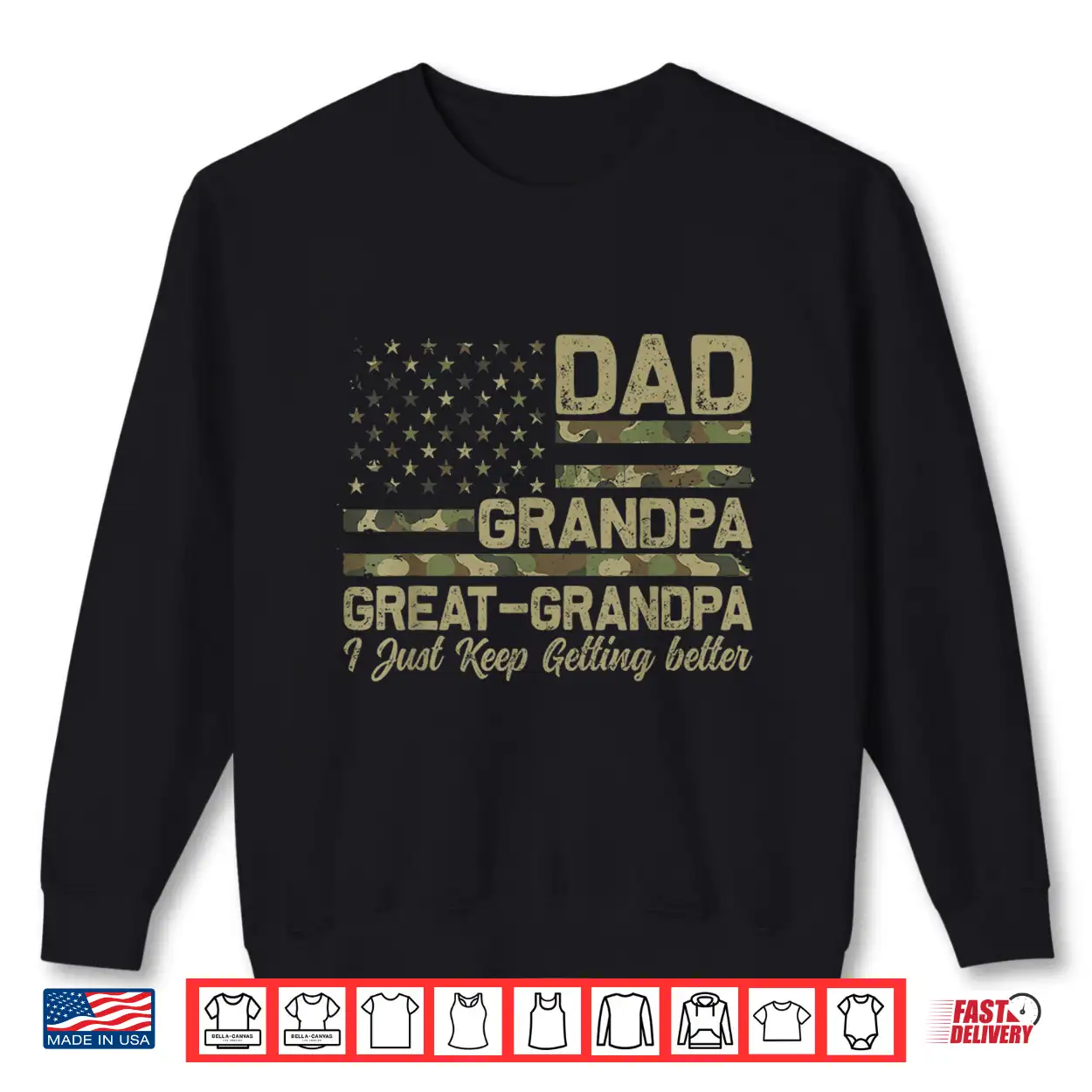 Dad Grandpa Great Grandpa Shirt Men Camo American Flag Shirt Dad Grandpa Great Grandpa Shirt Men Camo American Flag Shirt