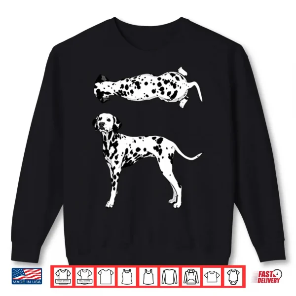 Sweatshirt Dalmatian Dog Graphic Shirt