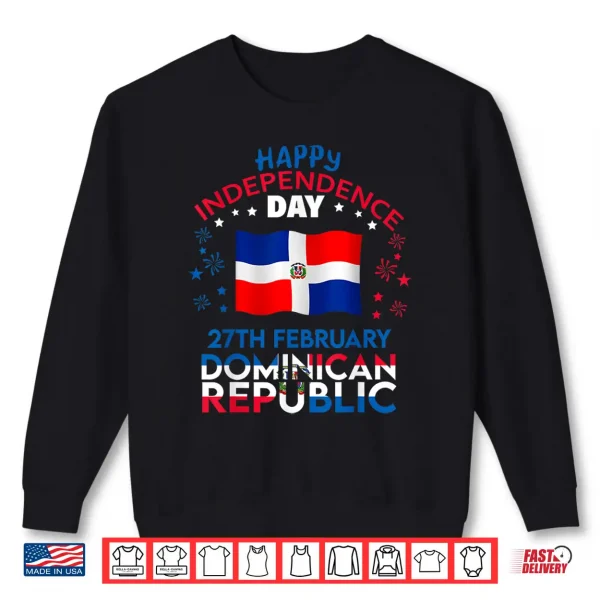Sweatshirt Dominican Republic 180th Independence Day Dominican Flag Shirt