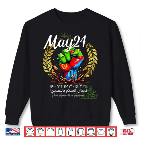 Sweatshirt Eritrean independence day beautiful design Shirt