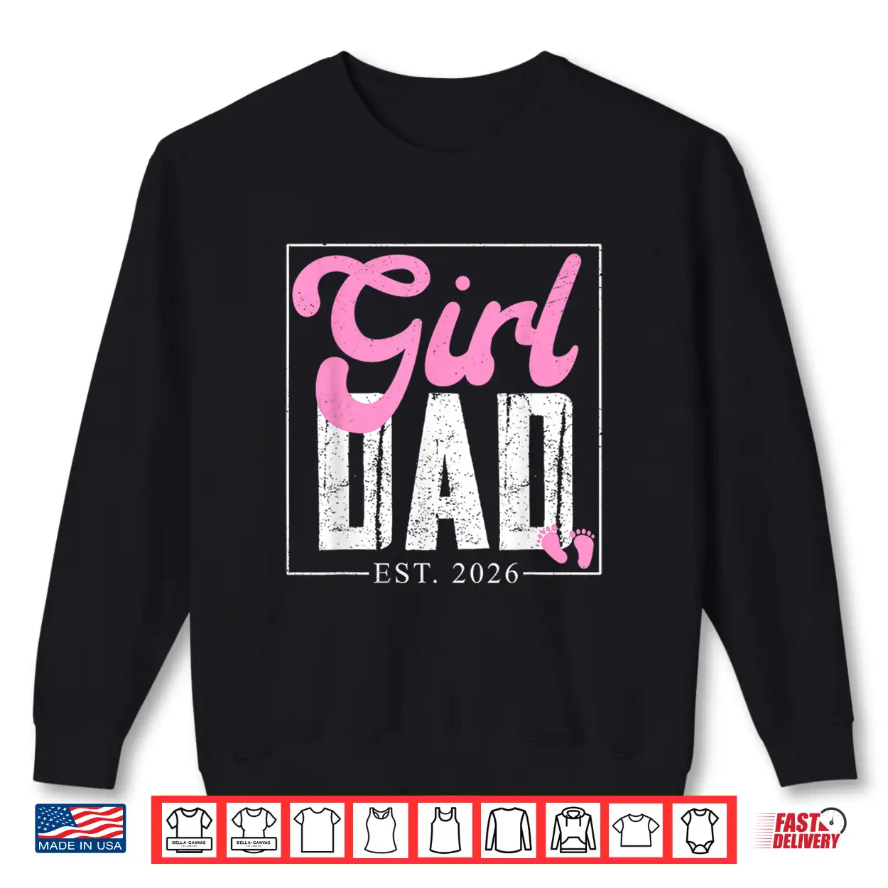 Expecting Dad Of Girl Est 2026 Father’S Day Daughter Dad Men Shirt Expecting Dad Of Girl Est 2026 Father’S Day Daughter Dad Men Shirt