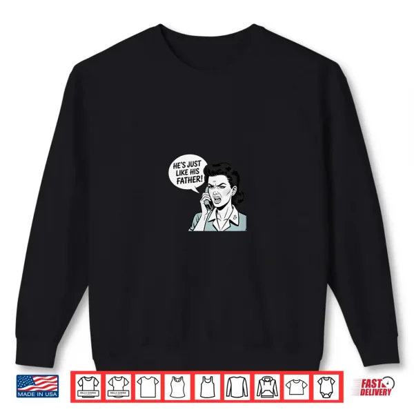 Sweatshirt Fathers and Sons Gift of Appreciation Shirt