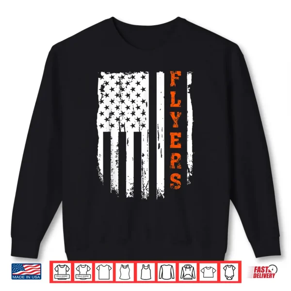 Sweatshirt Flyers Vintage USA Flag for Men Women Boys Girls Kids Lover Shirt