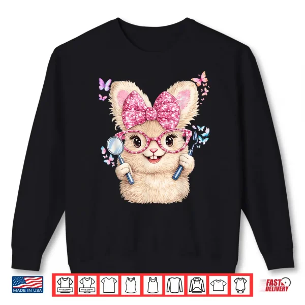 Sweatshirt Funny Dentist Girl Kids Cartoon Shirt