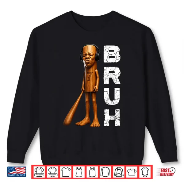 Funny Tung Tung Tung Speed Face Tuff Brainrot Meme Shirt 2 Sweatshirt Funny Tung Tung Tung Speed Face Tuff Brainrot Meme Shirt