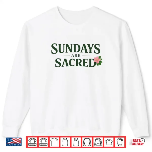 Sweatshirt Golf Flower Theme Azalea Bloom Golf Georgia Spring Golfing Shirt