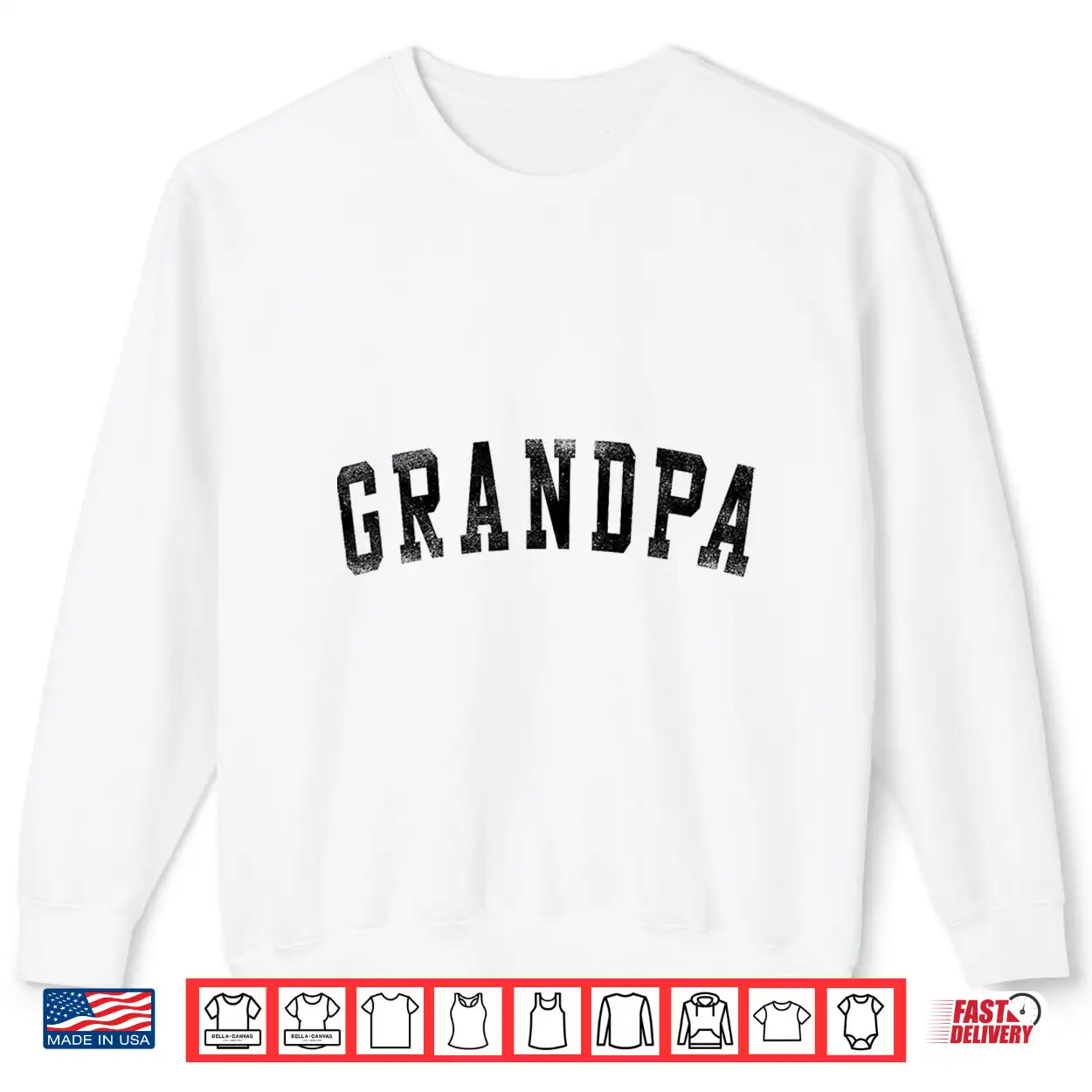Grandpa Classic Bold Font Birthday Grandpa Shirt Grandpa Classic Bold Font Birthday Grandpa Shirt