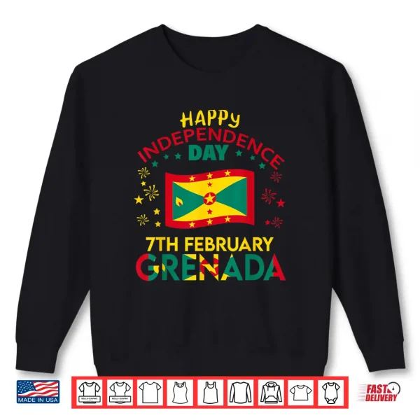 Grenada 50Th Independence Day Grenadian Pride Grenada Flag Shirt 2 Sweatshirt Grenada 50th Independence Day Grenadian Pride Grenada Flag Shirt
