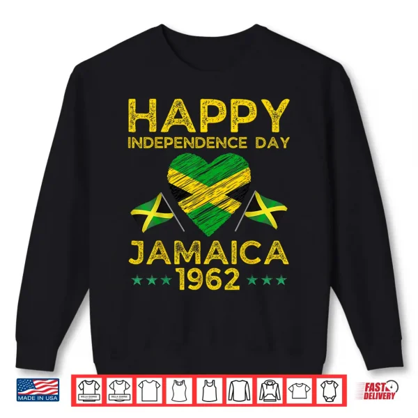 Sweatshirt Independence Day Jamaican Shirts Women Men Jamaica Shirt Shirt