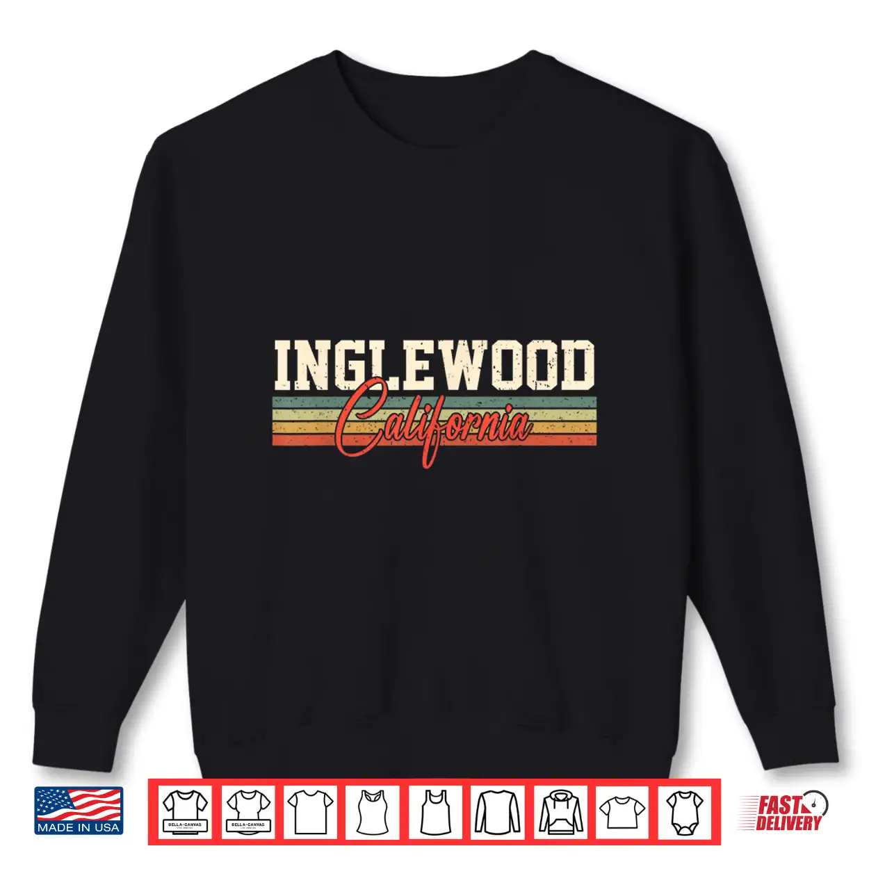 Inglewood City Vintage Retro Shirt Inglewood City Vintage Retro Shirt