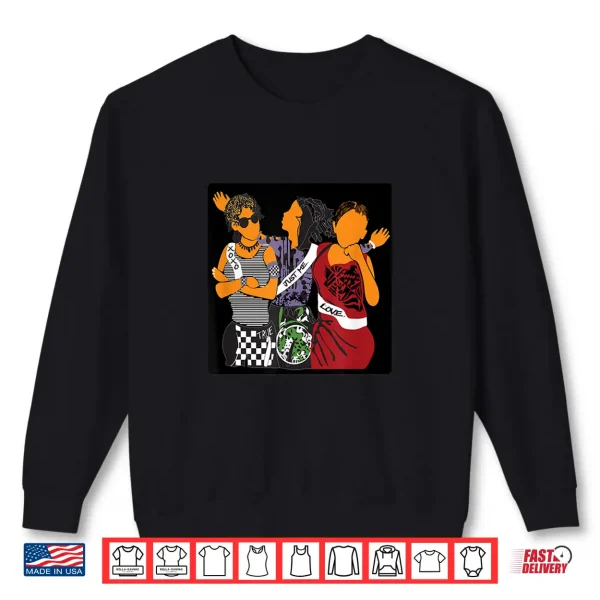 Sweatshirt JUST ME Original Artwork Apparel Color Wheel Edition Shirt