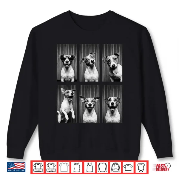 Sweatshirt Jack Russell Photobooth Dog Owner Funny Animal Portrait Shirt