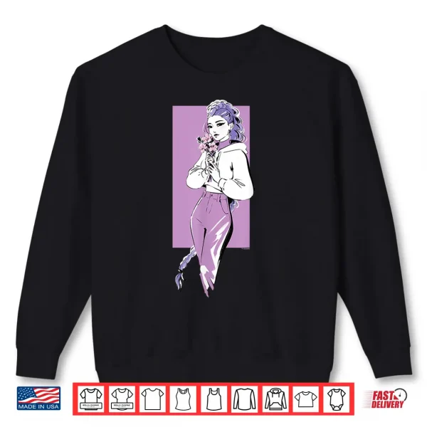 Sweatshirt Kpop Demon Hunters Spring Ink Rumi Officially Licensed Shirt